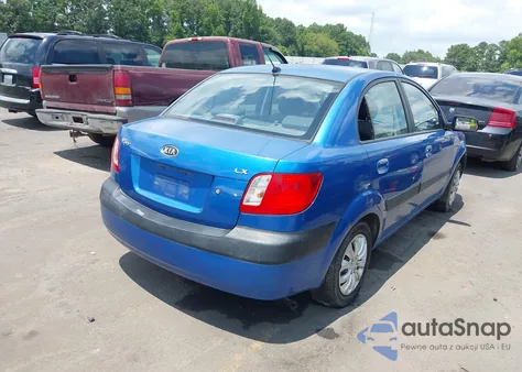 2008 Kia Rio Lx z USA, uszkodzony, nr VIN KNADE123086407354